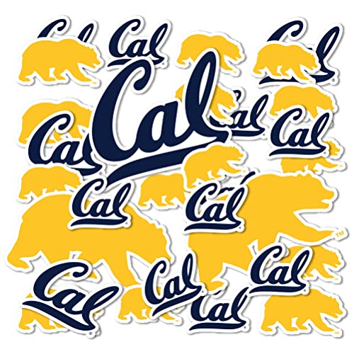 University of California Berkeley Sticker Golden Bears Cal UC Stickers Vinyl Decals Laptop Water Bottle Car Scrapbook T1 (Type 1-1)