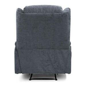 Christopher Knight Home Lavonia Massage Recliner, Wood, Charcoal + Black