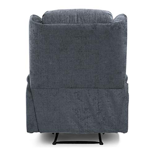Christopher Knight Home Lavonia Massage Recliner, Wood, Charcoal + Black