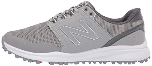 New Balance Men's Breeze v2 Golf Shoe, Grey, 13 X-Wide