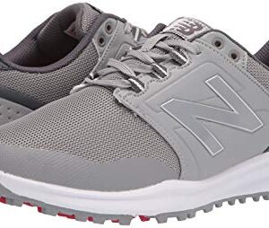 New Balance Men's Breeze v2 Golf Shoe, Grey, 13 X-Wide