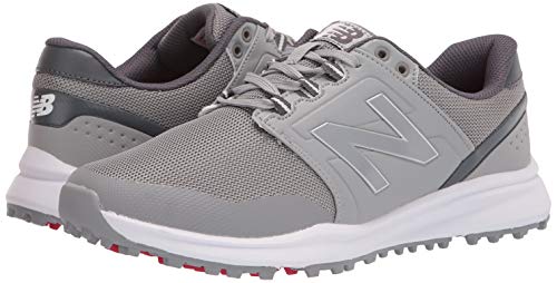 New Balance Men's Breeze v2 Golf Shoe, Grey, 13 X-Wide