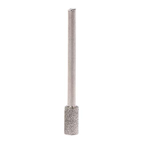 ABST21931 Abrasive 5Pcs Diamond Coated Cylindrical Burr 4mm Chainsaw Sharpener Stone File Chain Saw Sharpening Carving Grinding Tools M89B