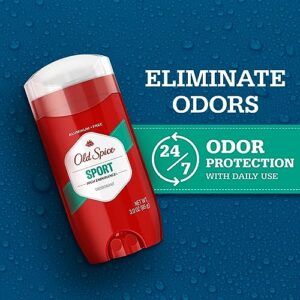 Old Spice Aluminum Free Deodorant for Men, High Endurance Sport, 24/7 Odor Protection, 3 Oz Each, (Pack Of 3)