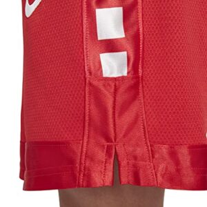 Nike Boy's Dry Shorts Elite Stripe (Little Kids/Big Kids) University Red/White SM (7-8 Big Kid)