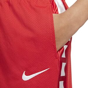 Nike Boy's Dry Shorts Elite Stripe (Little Kids/Big Kids) University Red/White SM (7-8 Big Kid)