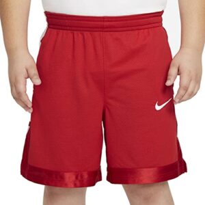 Nike Boy's Dry Shorts Elite Stripe (Little Kids/Big Kids) University Red/White SM (7-8 Big Kid)