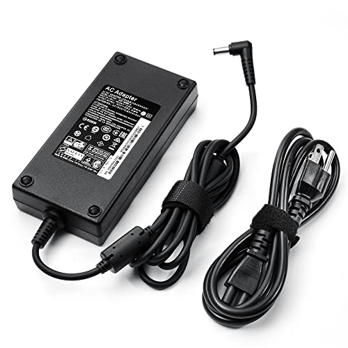 Laptop Charger for Msi Charger 180W Msi GS40 GS60 GS70 GS65 GS63 GS63VR GT60 GT70 GL62M GL72M GE60 GE62 GE72 GS73VR Gaming Laptop MSI Power Supply Cord