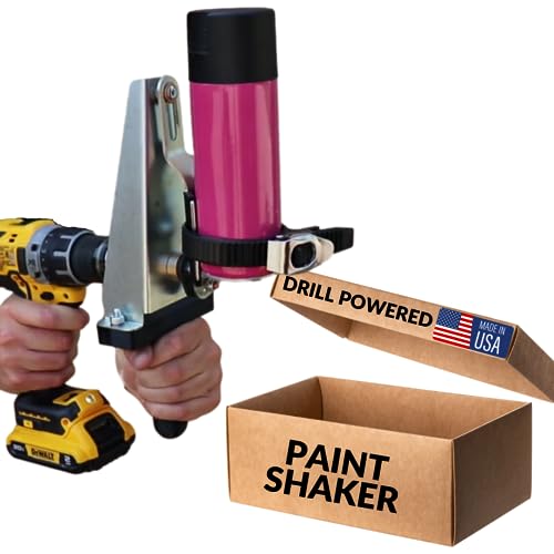 Spray Can Paint Shaker Mixer - Drill Powered Paint Shaker Electric Paint Shaker Miniature Spray Paint Shaker Paint Can Shaker Electric Spray Paint Can Mixer Rattle Can Shaker Electric Paint Shaker