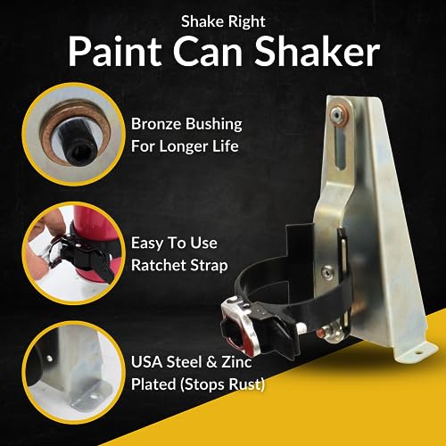 Spray Can Paint Shaker Mixer - Drill Powered Paint Shaker Electric Paint Shaker Miniature Spray Paint Shaker Paint Can Shaker Electric Spray Paint Can Mixer Rattle Can Shaker Electric Paint Shaker