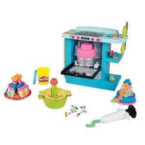 Play-Doh Kitchen Creations Rising Cake Oven Kitchen Playset, Play Kitchen Appliances, Preschool Toys, Kitchen Toys for 3 Year Old Girls and Boys and Up