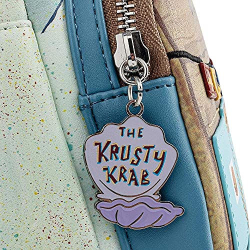 Loungefly Spongebob Squarepant Krusty Krab Womens Double Strap Shoulder Bag Purse