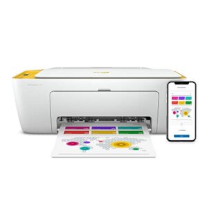 hp deskjet 2732 wireless all-in-one compact color inkjet printer - instant ink ready, marigold 5ar85a (renewed)