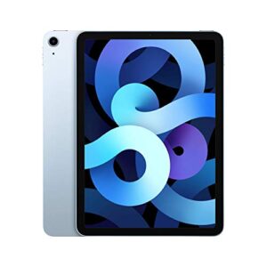 apple ipad air (10.9-inch, wi-fi, 64gb) - sky blue (latest model, 4th generation) (renewed)