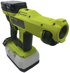 ryobi one+ 18v cordless handheld electrostatic sprayer kit with (1) 2.0 ah batteries and charger