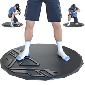 XPACK VR Mat - 35" Round Anti Fatigue Mat - Virtual Reality Matt Helps Determine Direction and Position of Your Feet During Game, Prevents Players from Hitting and Breaking Objects in Surroundings