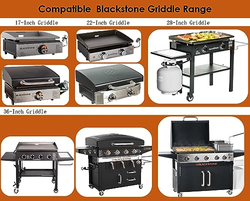 Firsgrill 32-Pack Professional Fits Blackstone 17" 22" 28" 30" 36" Griddle Grill Liners Foil Tray Drip Pans Grease Cup Liners 8" L x 3.75" W x 3" D