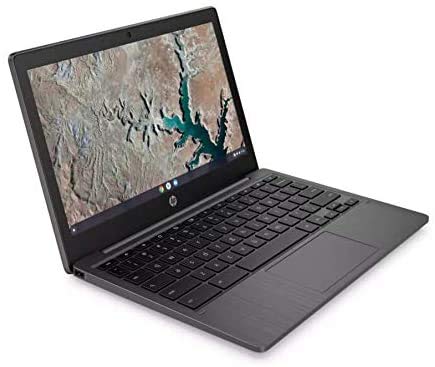 HP Chromebook 11-inch HD Laptop, MediaTek MT8183, MediaTek Integrated Graphics, 4 GB RAM, 32 GB eMMC Storage, Chrome OS (Gray)