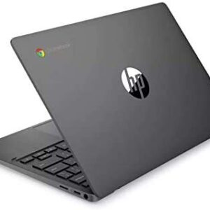 HP Chromebook 11-inch HD Laptop, MediaTek MT8183, MediaTek Integrated Graphics, 4 GB RAM, 32 GB eMMC Storage, Chrome OS (Gray)