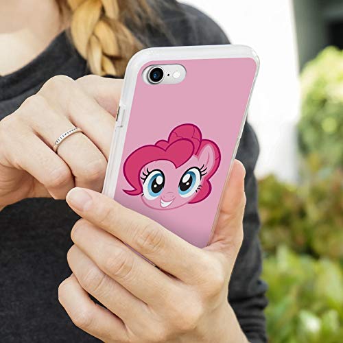 My Little Pony Pinkie Pie Face Protective Slim Fit Hybrid Rubber Bumper Case for Apple iPhone 7 and 7 Plus