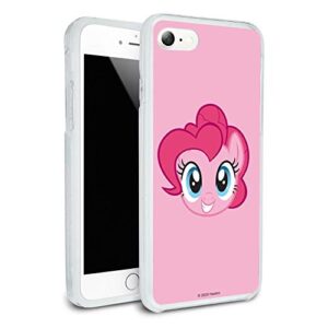 my little pony pinkie pie face protective slim fit hybrid rubber bumper case for apple iphone 7 and 7 plus