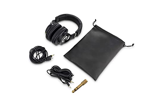 TUNICAL Over-Ear Headphones for Studio Recording Tracking Mixing Podcast Production, Digital Piano, Closed Back Comfortable DJ Earphones, Featuring 45mm Drivers and Isolating Earcups