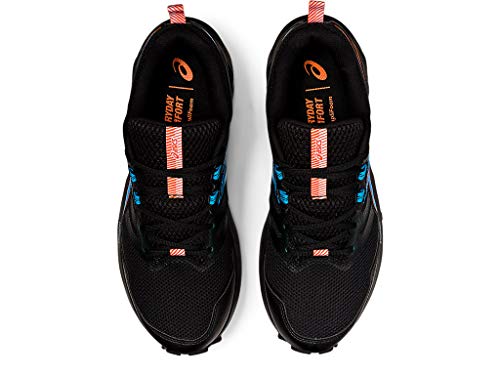 ASICS Men's Gel-Sonoma 6 Running Shoes, 8.5, Black/Digital Aqua