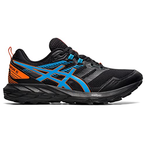 ASICS Men's Gel-Sonoma 6 Running Shoes, 8.5, Black/Digital Aqua