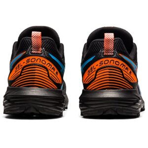 ASICS Men's Gel-Sonoma 6 Running Shoes, 8.5, Black/Digital Aqua