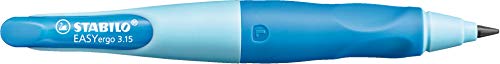 STABILO Handwriting Pencil EASYergo 3.15 - Left Handed - light Blue/Dark Blue