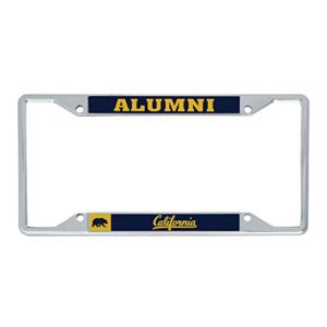 university of california berkeley golden bears cal uc metal license plate frame for front or back of car officially licensed (alumni)