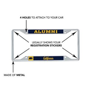 University of California Berkeley Golden Bears Cal UC Metal License Plate Frame for Front or Back of Car Officially Licensed (Alumni)