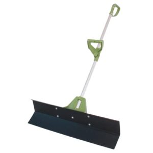36 inch easy doze-it premium performance snow-plow push shovel with forever handle and ergo connex grip | snow shoveling of walk & driveway | made in usa by vertex products | model ex930.36
