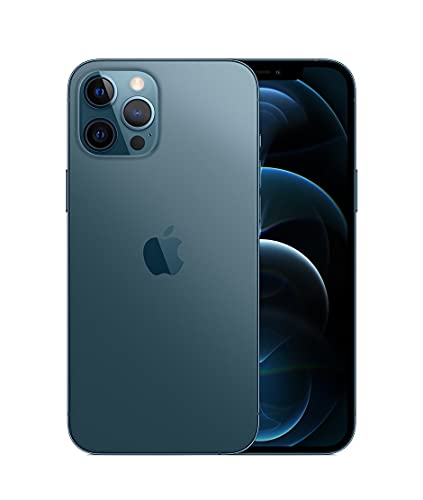 Apple iPhone 12 Pro Max, 128GB, Pacific Blue - AT&T (Renewed)