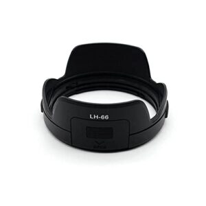 lh-66 camera mount lens hood compatible with olympus m. zuiko ed 12-40mm f2.8 lens dslr lens hood