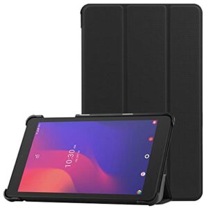 kuroko alcatel joy tab 2 / tcl tab 8 tablet case, slim light cover trifold stand hard shell case for 8.0" (9032z) / verizon tcl tab 8 (9038s)-not for tcl tab 8 le