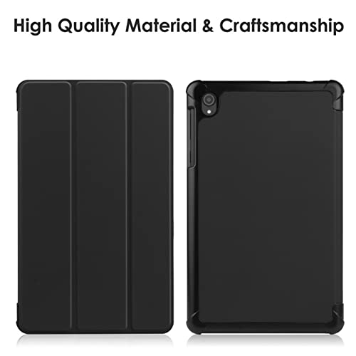 KuRoKo Alcatel Joy Tab 2 / TCL Tab 8 Tablet Case, Slim Light Cover Trifold Stand Hard Shell Case for 8.0" (9032Z) / Verizon TCL Tab 8 (9038s)-NOT for TCL TAB 8 LE