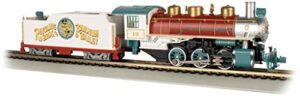 bachmann trains - ringling bros. and barnum & bailey - usra 0-6-0 steam locomotive with short haul tender - ho scale (53701)