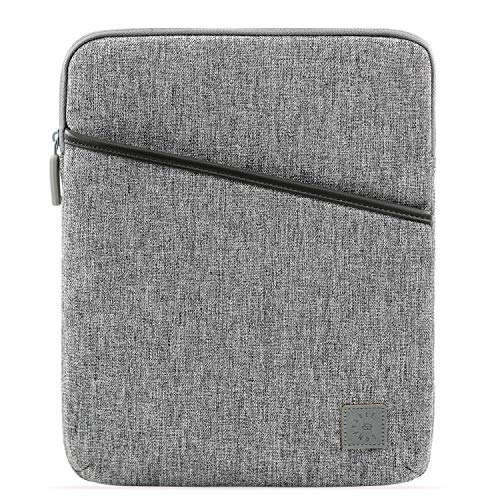 Comfyable Tablet Sleeve Compatible for 12.9 Inch iPad Pro M2 2022 M1 2021 2020 and Smart/Magic Keyboard with Accessory Pocket & Pencil Holder - Water-Repellent Protective Pouch Case for iPad, Grey