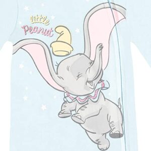 Disney Classics Dumbo Lady and the Tramp Infant Baby Girls 2 Pack Zip Up Sleep N' Plays 12 Months