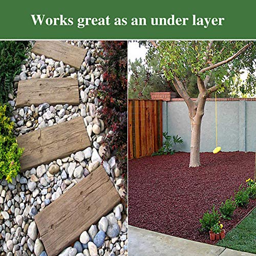 AGTEK Landscape Fabric 8.2x25 FT Heavy Duty Ground Cover