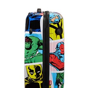 AMERICAN TOURISTER Unisex Adults’ Luggage Suitcase, Multicolored (Marvel Pop Art), M (65 cm-62.5 L)