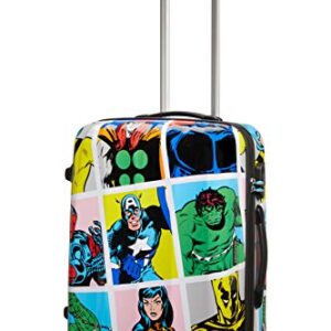 AMERICAN TOURISTER Unisex Adults’ Luggage Suitcase, Multicolored (Marvel Pop Art), M (65 cm-62.5 L)