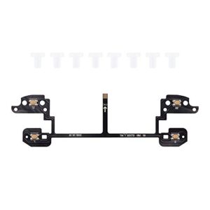 eXtremeRate Clicky Hair Trigger Kit for Nintendo Switch Pro Controller Shoulder Buttons, Custom Flashshot Trigger Stop Flex Cable for Nintendo Switch Pro Controller