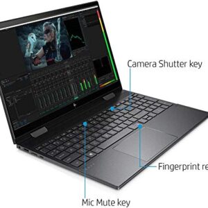 Newest HP Envy X360 2 in 1 15.6 FHD Touchscreen Laptop, AMD 4th Gen 8-Core Ryzen 7 4700U (Beat i7-8550U), 32GB RAM, 1TB PCIe SSD, Backlit Keyboard, Fingerprint Reader, Windows 10 (Renewed)