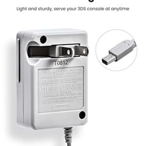 VOYEE 3DS Charger Compatible with Nintendo 3DS/ DSi/DSi XL/ 2DS/ 2DS XL/New 3DS XL 100-240V Wall Plug Adapter