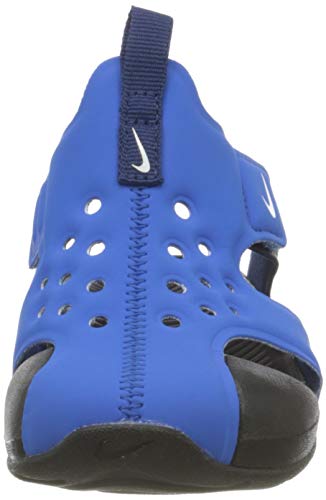 Nike Baby Boy's Sunray Protect 2 (Infant/Toddler) Signal Blue/White/Blue Void/Black 9 Toddler M