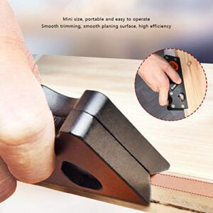 Block Planer+Adjustable SpokeShave Woodworking Set, Metal 45 Degree Manual Wood Planer Plane & Flat Base Metal Blade SpokeShave DIY Woodworking Craft Hand Tool