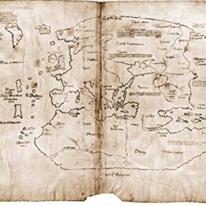 Vinland, First Map of Americas, Discovered by Vikings, Free Pamphlet