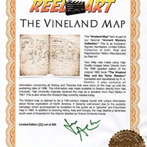 Vinland, First Map of Americas, Discovered by Vikings, Free Pamphlet